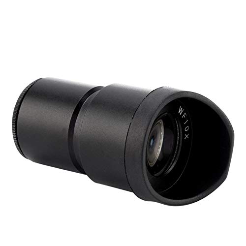 Wide Angle WF10X Lens Microscope Eyepiece Eyepiece Mount Size Stereo with View 22mm Mounting Size 30mm 1.2in for Telescope for Lab
