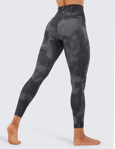Image of CRZ YOGA Naked Feeling Leggings 25'' | Sleek, Decent Compression, Yoga, Hidden Waistband Pocket, for Women