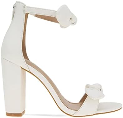 BCBGeneration Women's BATANI Heeled Sandal, Bright White, 9 | Image 3
