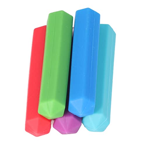 Mordedor de bebê de Silicone, Conjunto de Brinquedos de 5 Peças para Erupção Dos Dentes Dianteiros,