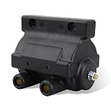WOWTK SPARK COIL,12 V 5.0 OHM Two Wire Spark Coil Dual Fire High Power Ignition Coils for Harley V-Twins 1965-1979,for Sportster 1000 1200 900 Electra Glide Roadster Softail Fat Bob Dyna,for 31609-65A