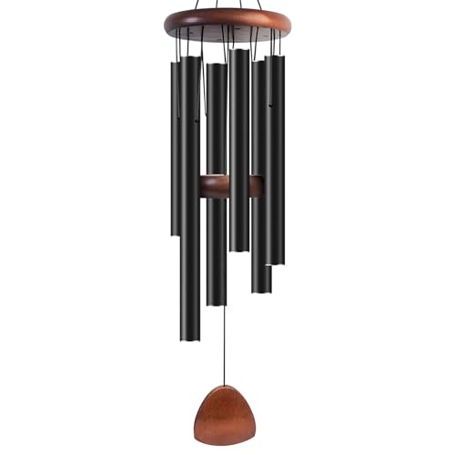Campanillas de Viento para Exteriores, de Madera de 37 Pulgadas, campanillas de Viento conmemorativas por la pérdida de un ser Querido, Madre, Padre, Regalo de condolencias, decoración del