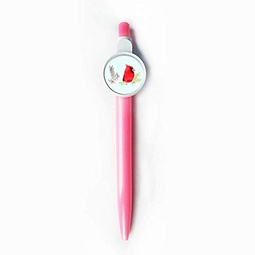 Stylo à bille rétractable oiseau pie bleu, cadeau pour amateur nature