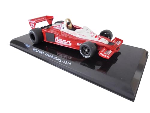 OPO 10 - Modelo carro 1/24 compatible Wolf WR3 Keke Rosberg 1978