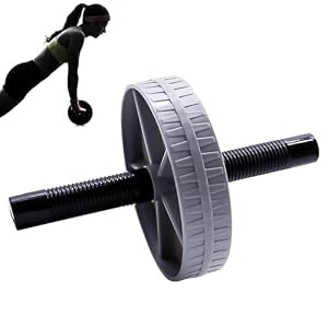Ab Wheel Roller – ABS Core Trainer Single Wheel, Anti Slip Grip | Abdominal Workout Equipment Strength Training Tool For Home Gym Fitness Beginner Exercise Routine