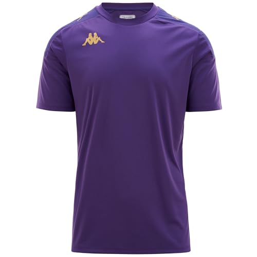 Camiseta Kappa Kappa4soccer Giantoviolet color violeta e índigo unisex para adulto