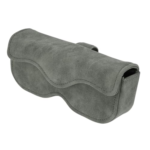Étui à lunettes de soleil pour voiture aimanté universel gris
