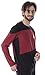 INTIMO Star Trek Next Generation Men's Picard Uniform Costume Sleepwear Raglan And Pants Pajama Set (Large)