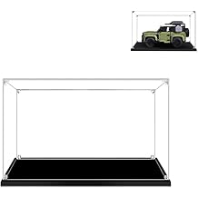 Acrylic Display Case for Land Rover Defender 42110 - Dustproof Showcase Compatible with Lego 42110 Only Display Case