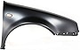 Evan-Fischer Front Fender Compatible with 1999-2006 Volkswagen Golf Passenger Side