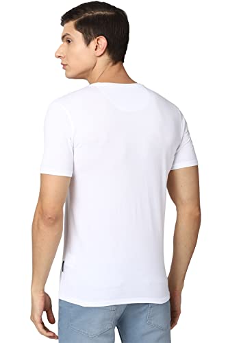 Image of Van Heusen Men's Cotton Slim Fit T-Shirt