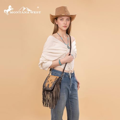 Image of Montana West Fringe Purse Western Purses for Women Crossbody Bag