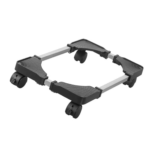 Soporte para torre de PC con ruedas, ajustable para debajo del escritorio, soporte móvil para torres de juegos (negro) miniatura 7