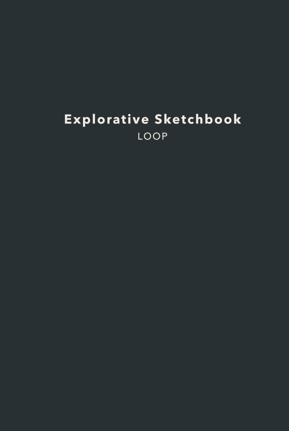 SketchBook Esplorativo LOOP album dessin relié pour feutre et crayon