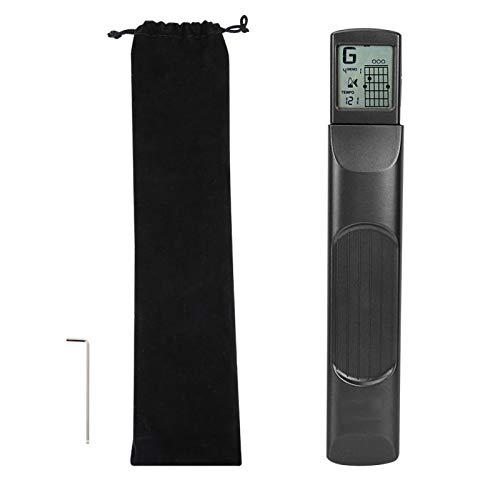 Guitare de Poche, 6 Frettes Gadget Entraîneur D'accords Outil de Pratique de Guitare Acoustique de Poche Portable pour Débutant Guitariste