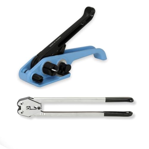 Image of SMART PACK Manual Strapping Tool for Packaging of PET Strip Strapping | Heavy-duty strapping | Goods strapping machine | Portable strapping device | Sealing Width Size 12-19MM Pack of 1