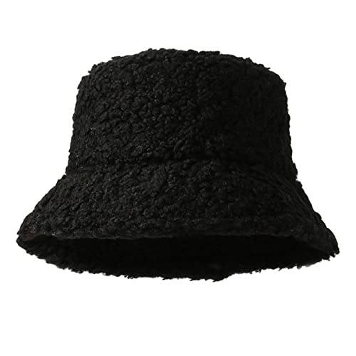 YZH Chapeau de mouton fait main - Chapeau de mouton Lolita - Chapeau de pêcheur réversible - Chapeau de plage pour fille et garçon Cover