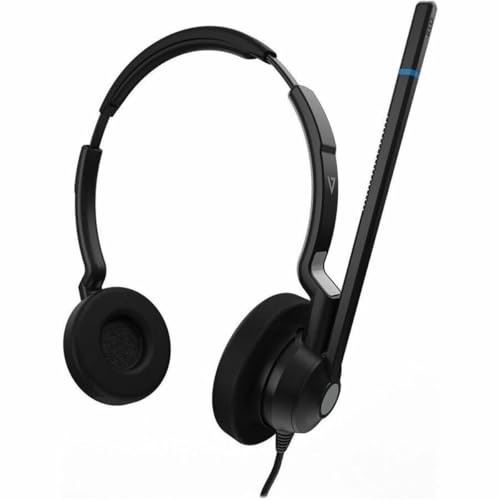 Image of V7 Wired Binaural QD Call Center Headset