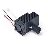 Hotend Kit with Fan Heat Sink, Aluminum Block, Nozzle, Thermistor - Compatible with Artillery Sidewinder SW-X4 Pro & X4 Plus - 3D Printer Replacement Parts(X4 Hotend Kit)