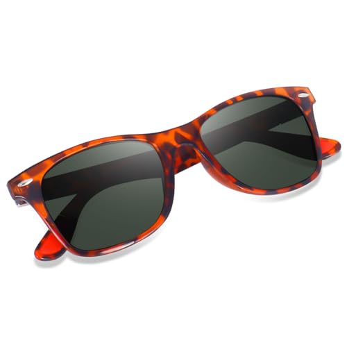 Image of Dervin UV 400 and Polarized Square Sunglasses Shades for Men & Women