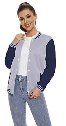 Image of Yuji Itadori Women Varsity Jacket Baseball Lightweight Outwear Fleece Coat Button Down Clothes