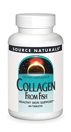 Source naturals collagen from fish, healthy skin support - 60 tab…