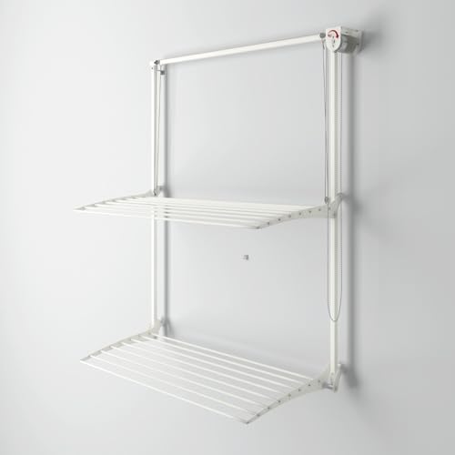 Foxydry Wall Plus Vertical Retractable Folding Wall Drying Rack f...