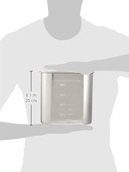 モリブデン深型角キッチンポット　目盛付　19.5cm&18cmセット 7-0206-0106.jpg