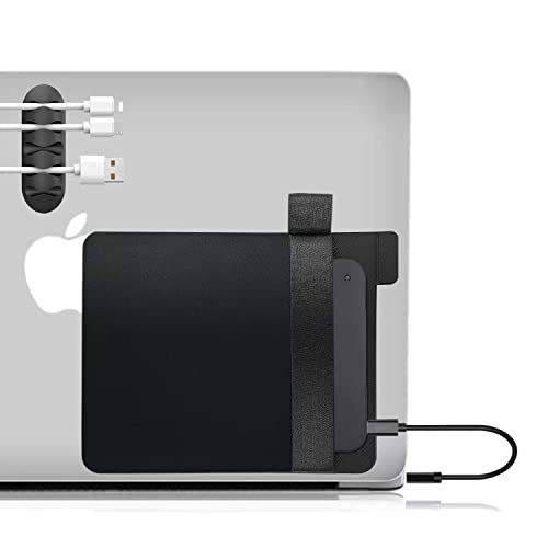 External Hard Drive Carrying Case,Portable Pouch Holder for Computer Accessories,Portable External Gaming Hard Drive Case,Cable Holder Clips fit for SSD/ USB /Battery Pack /Earphone