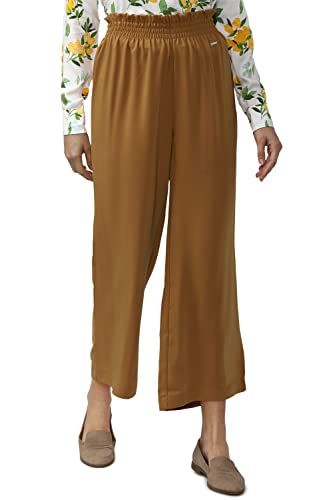 Image of Van Heusen Women's Relaxed Fit High Rise Relaxed Formal Elastic Waist Paperbag Pants