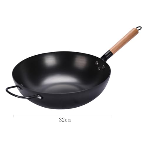 Wok de Acero Carbono 32 CM con Tapa miniatura 2