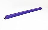 We Sell Mats – 6 Foot PRO Balance Beam – Vinyl Surface Folding Beam – Durable Gymnastics Beam - Purple