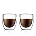 Bodum 4558-10 - Set de 2 Verres Double paroi, Transparent