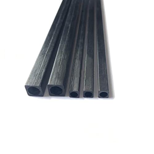 Tubes carrés en fibre de carbone 10mm pour réparer et rigidifier vos modèles RC