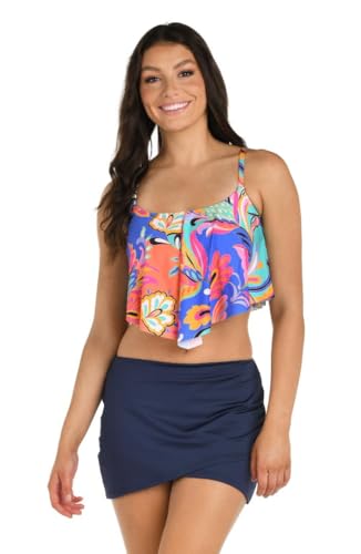 24th & Ocean Womens Midkini Swimsuit Top3