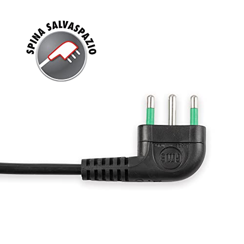Multitoma de 1,5 metros 3G1 con interruptor y 6 tomas para hogar 3