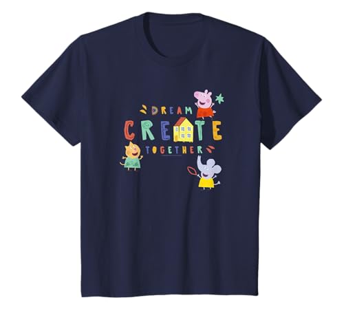 T-shirt Peppa Pig ensemble d'amis pour les journées de jeux à l'école