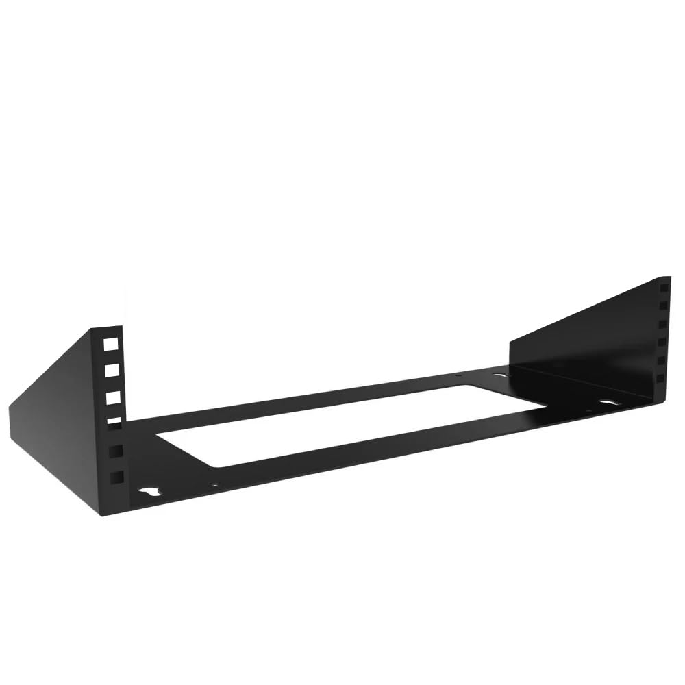Techly Professional 026135 Staffa di Montaggio da Muro Verticale Easyline Nero Nero