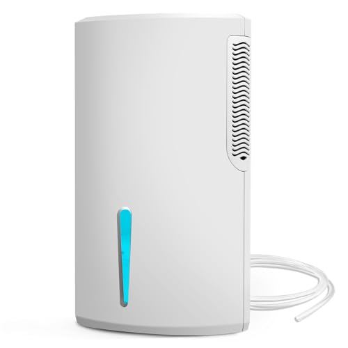 Gocheer Dehumidifiers for Home,800 sq ft Dehumidifier with Drain Hose for Basement,68OZ Small...