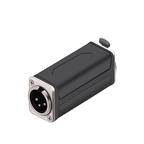 Conector XLR de 3 pines soluciona cortes de audio en panel de rack 10 uds 2
