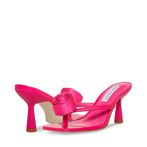 Sandales talons Jannie d'une élégance rare en rose vif taille 38