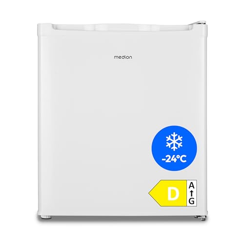 MEDION Mini Gefrierschrank (33 Liter Nutzinhalt, 51cm hoch, höhenverstellbare Füße, Griffmulde, manuelle Temperatureinstellung, Stern-Einstufung 4 Sterne, MD37675) MEDION Mini Gefrierschrank (33 Liter Nutzinhalt, 51cm hoch, höhenverstellbare Füße, Griffmulde, manuelle Temperatureinstellung, Stern-Einstufung 4 Sterne, MD37675)