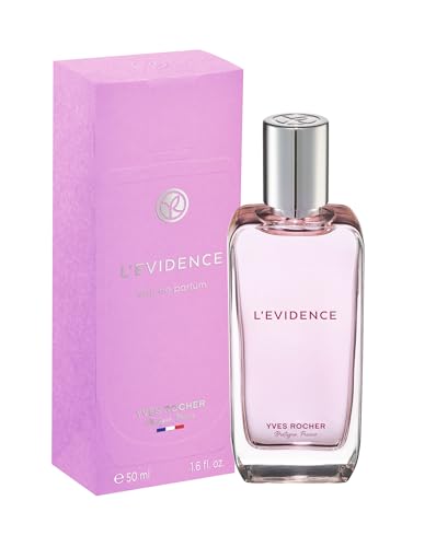 Yves Rocher L'EVIDENCE - Eau de Parfum Femme - Parfum Chypré doux, frais et floral avec magnolia,...