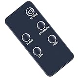 ZWP Replacement Remote Control Compatible for PuraFlame Klaus Electric Fireplace，for RICHFLAME 33 Inches Edward Electric Fireplace, for Simplifire WM36-REMOTE SF-36WM-BK