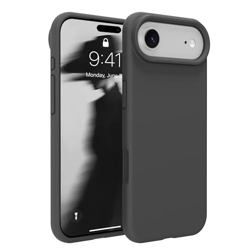 Image of iPhone air Case Silicone,Soft Microfiber Lining(Black)
