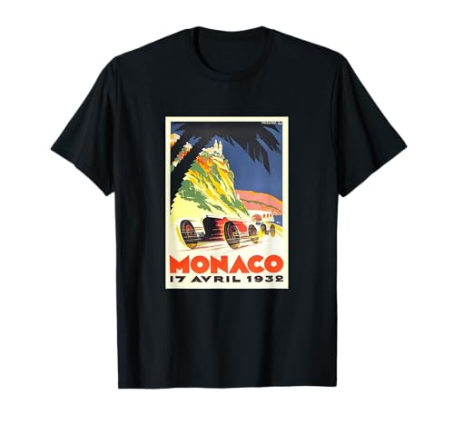 1932 Monaco Racing Vintage Design T-Shirt