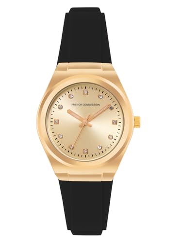 French Connection Analog Gold Dial Womens Watch-FCS07B (B0CZJ2SZ2P) Amazon Price History, Amazon Price Tracker