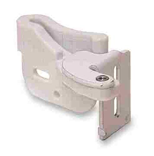 Amerock Bp2606-W White 1/2" Overlay Self-Latching Knife Hinges, 1 Pair #TOP1