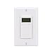 Woods 59020 In- Wall Digital 7-Day Programmable Timer, 125-Volt, 60-Hertz / 6.4-Amp Resistive / 800-Watt Tungsten / 800 VA Ballast/Up to 1/4-Horsepower, White