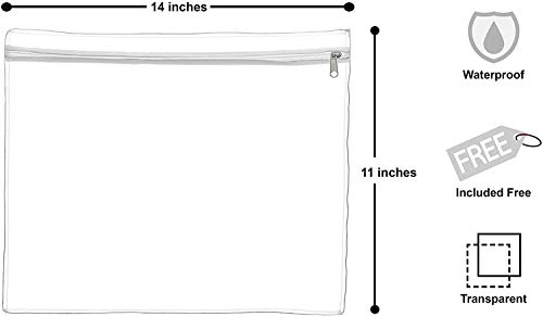 A&S Mezuzot Custom Tallit and Tefillin Bag Set for Prayer Shawl Zippered Leatherette Bags with Plastic Protection Cover (Leatherette, Quilted Black)4